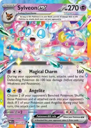 sylveon ex 041/131 prismatic evolutions