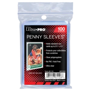 ultapro penny sleeves 100ks