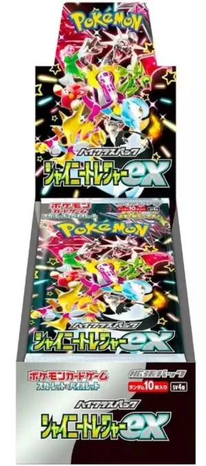 shiny treasure ex japonský booster box