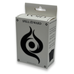 Spellward void black sleeve obal na karty